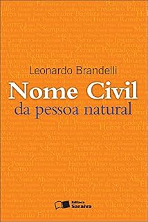 Livro NOME CIVIL - DA PESSOA NATURAL