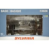 SYLVANIA H4666 Basic Halogen Sealed Beam Headlight 100x165, (Contains 1 Bulb)