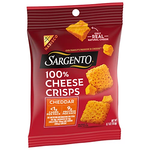 SARGENTO® 100 Cheese Crisps Variety Pack, Parmesan and Cheddar, 10
