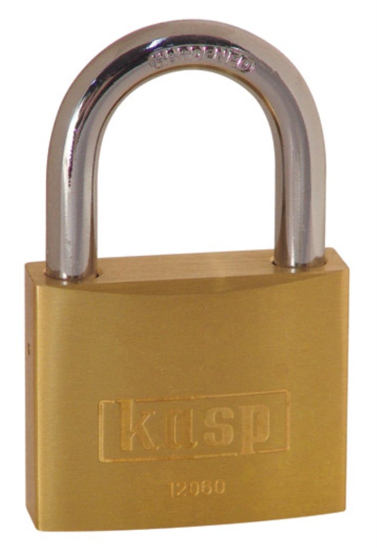 Kasp 120 Brass Padlock - 60 Millimeters