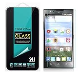 TechFilm - ZTE Lever LTE [Tempered Glass] Screen Protector, Premium Ballistic Glass Round Edge [0.3mm] Ultra-Clear Anti-Scratch, Anti-Fingerprint, Bubble Free [1 Pack]- Retail Packaging