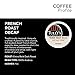 Tully's Coffee French Roast Decaf, Keurig Single-Serve K-Cup Pods, Dark Roast, 96 Count