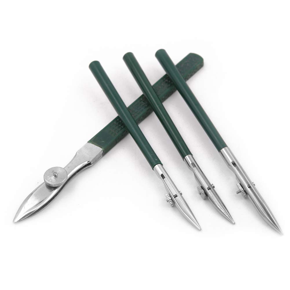 4 Pieces Adjustable Art Ruling Pen,Bill Duck Pen Straight Line Drawing Pen Tool For Masking Fluid Fine Lines Art Painting(117,118,119,120)