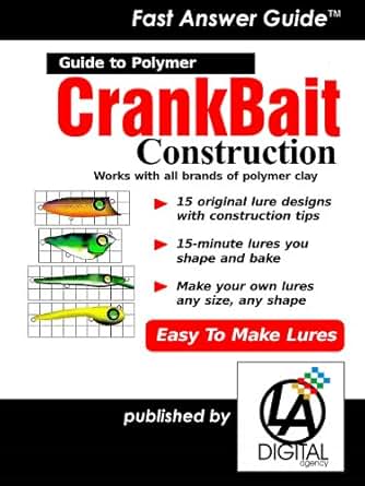 How To Make Fishing Lures Polymer Crankbaits With 15 Designs - 
