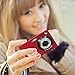 PowerLead PL2802 2.7inch 18MP Mini Digital Camera 8X Digital Zoom (Red)