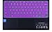 Keyboard Cover for Acer Chromebook Spin 11 311 CP311 511 512/Chromebook 11 CB3-131 CB3-132 CP311 C738T CB5-132T/Chromebook Spin 713 CP713 R13 CB5-312T/Acer Chromebook 14 15 inch, Purple