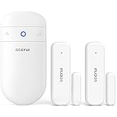 Door Chime When Door Opens, Door Opened Alarm for Home, 2-Sensor 1-Receiver | Business Entering Doorbell with 500FT-range|58-chimes|5-volume, Bedroom Entry Alert for Kids/Toddler/Dementia/Elderly Safety