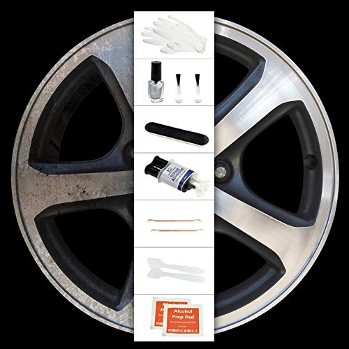 LOCBONDSO DIY Alloy Wheel Repair Kit Car Scratch Repair Surface Damage