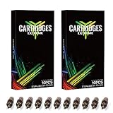Dragonhawk 20Pcs Extreme Cartridges Disposable - Needle Single Stack Magnum (13M1)