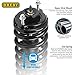 OREDY Front Struts Compatible with 4.2L Trailblazer EXT Envoy XUV XL Rainier SSR Ascender Bravada 9-7X Set of 2 Replacements - 171341