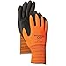 Wonder Grip WG520L Insulated Knit Extra Tough Work Gloves Textured Double-Coated Nitrile Palm, Large