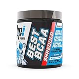 BPI Sports Best BCAA Shredded Caffeine Free Thermogenic Recovery Formula for Lean Muscle Growth, Blue Raz, 9.7 Ounce