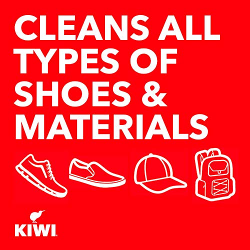 KIWI Quick Dry Shoe Cleaner Use for Dirt on Sneakers, Tennis Shoes