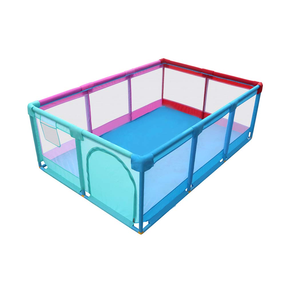 安全フェンス子供の遊びフェンス 赤ちゃん幼児クロールマットの反秋のシェル 室内の家庭用サイズ190x128x66cm Lha B00z04ltvu ベッドガードフェンス ベッドガードフェンス 限定価格セール