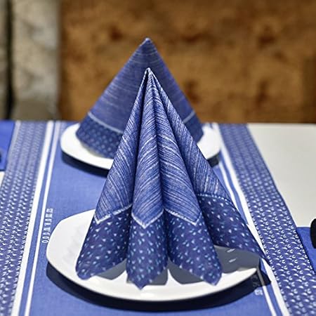 2 piezas servilletas de tela a cuadros