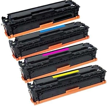 HP 410X Premium Compatible High-Yield Toner Value Pack, Black, Cyan, Magenta, Yellow, Black 6500, colors 5000 page yield each