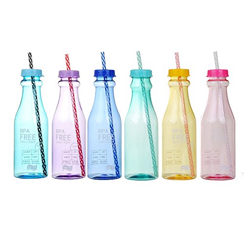 ALINK 10.5" Long Reusable Hard Plastic Straws, Tumblers Replacement