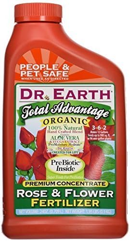 Dr. Earth Total Advantage Rose &amp; Flower Concentrate Fertilizer, 24 oz by DR EARTH INC