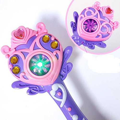 image for Easyflower Peg Hammer Automatic Magic Bubble Stick Music Flash Stick C