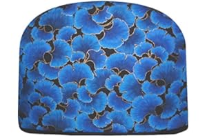 BLUE MOON FINE TEAS Blue Moon Tea Cozy - Blue Ginkgo Tea Cozy - Large Double Insulated Teapot Tea Cozy - Made in The USA