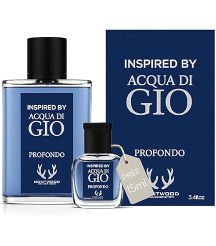 Amazon.com: GIORGIO ARMANI ACQUA DI GIO HOMME PROFONDO EDP 3.4 Fl