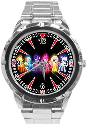 TURUI Custom Wonder Woman Design Silver Stainless Steel Band HOT NEW Sport Wrist watch