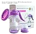 Manual Breast Pump, Breastfeeding Pump, Breastfeeding Using Nursing 100% Food Grade Silicone, BPA-Free Breastpump Materials Pregnant Women Supplies, Flexible & Lightweight & Portable