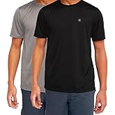 Champion T Shirts for Men Big and Tall - 2 Pack Performance Moisture Wicking Tee