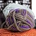 Lion Brand Yarn (3 Pack Wool Ease Super Chunky Yarn for Knitting Crocheting Soft Yarn Bulky #6 (Purple Martin)