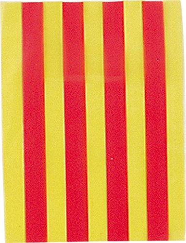 Verbetena – Flag Plastic Catalonia, 20 x 30 cm, Bag 5 x 10 meters (011200072)