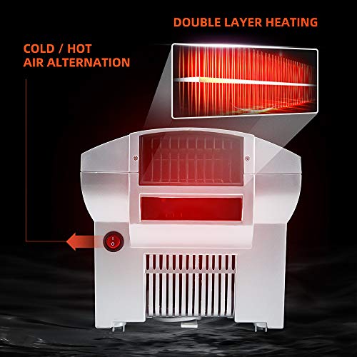 interhasa! Commercial Hand Dryer, 1800W High Speed Automatic Electric Hand Dryer for Bathrooms Commercial (Silver)