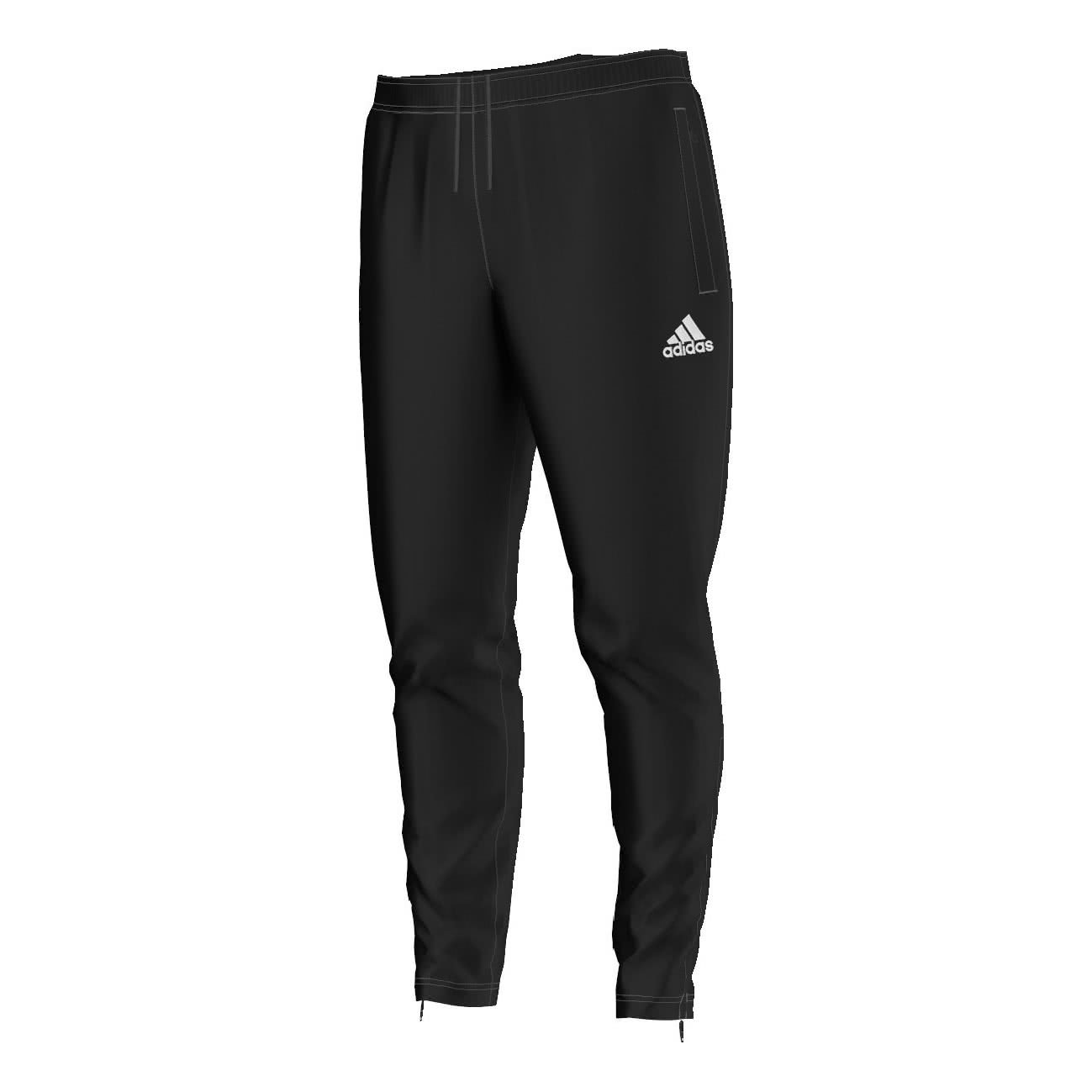 Adidas Boy's Coref TRG Y Pants - Black/White/Black/White, Size 176