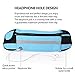 BSQR Running Belt Waist Pack, Adjustable Running Fanny Pack for Phone, Money, Water Bottle Fits Running