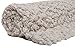 Chanasya Super Soft Beautiful Elegant Decorative Woven Popcorn Texture Couch Bed Beige - Ivory Beige Throw Blanket With Ball Fringe