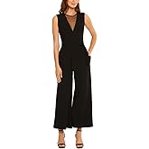 Maggy London Women's Dresses Illusion Jumpsuit Occasion Event Party Guest of Wedding