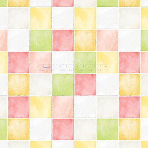 wallstickery Paper prepasted Wallpaper for Wall Stickers self Adhesive Removable Peel and Stick Tile Pattern Design DIY Interior Decorating Home Kitchen Bedroom WS-HWP-21624 1.64 ft by 9.84 ft