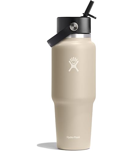 Amazon.com : Hydro Flask 32 Oz Wide Flex Straw Travel Bottle Agave : Sports  & Outdoors