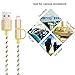 Multi Charging Cable 6.5Ft/2M MFi Certified 2Pack USB A to Lightning/Micro USB Cables 2 in 1 Nylon Braided Charge and Sync Charger Cord for iPhone, iPad/iPod, Huawei, Nexus, Nokia, Sony, HTC & More