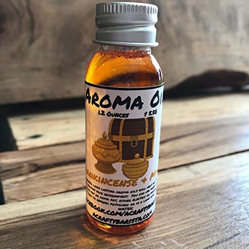 Frankincense and Myrrh Aroma Warming Oil, 1.2 Ounces
