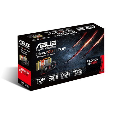 Asus DirectCU II Radeon R9 280 3 GB Video Card (R9280-DC2T-3GD5