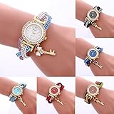 COOKI Womens Bracelet Watches Clearance Ladies Watches Female Watches on Sale Cheap Leather Watches-Q7