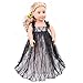 Wensltd Doll Clothes for 18 Inch Dolls Pretty Lace Dress Fits American Girl Dolls (Black)