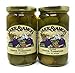 Jake & Amos - Pickled Green Tomatoes / 2 - 16 Oz. Jars