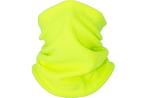 Supeniu Winter Neck Warmer, Polar Fleece Neck Gaiter Warm Face Cover, Cold Weather Ski Face Mask Windproof for Men and Women