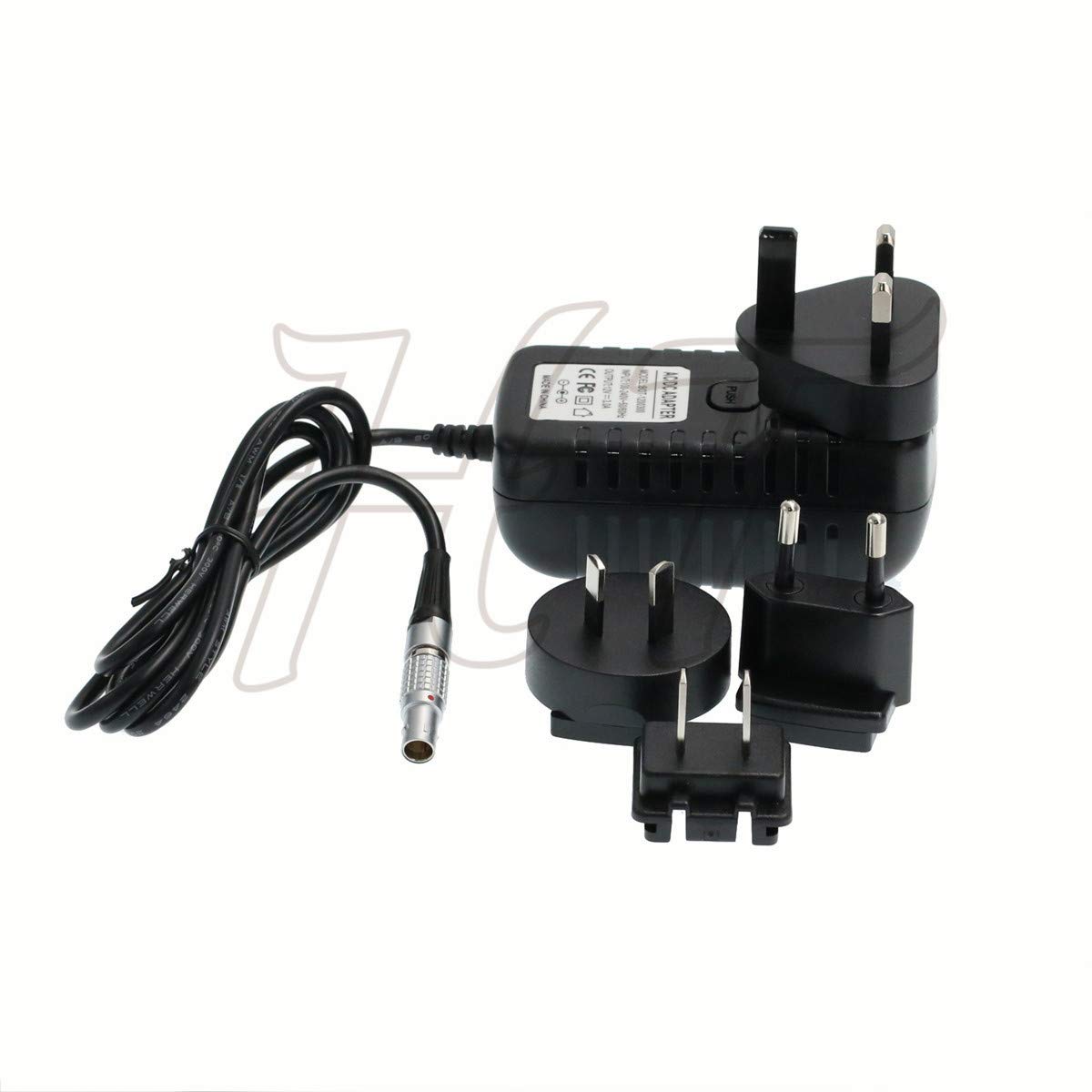 HangTon AC Power Supply Adapter for Preston MDR4 Teradek Bond Bolt Cube Wireless SmallHD Monitor 2 Pin 12V 3A