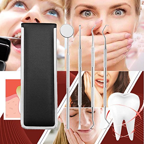 Witspace Essential Dental Hygiene Kit Professional Dental Tools for Home/Medical/Travel Use Oral Care Cleaning