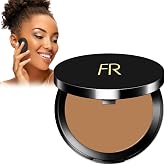 Cream To Powder Foundation by Flori Roberts, Full Coverage for Women of Color or Deeper Skin Tones, Long Lasting Makeup, Matte Finish, Covers Uneven Complexion and Hides Imperfections, 0.30 oz