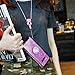 OCYCLONE Galaxy S8 Plus Case, Cute Glitter Phone Case for Women Girls with Kickstand, Bling Diamond Rhinestone Bumper with Ring Stand Compatible with Galaxy S8 Plus Case for Girl Women - Purple