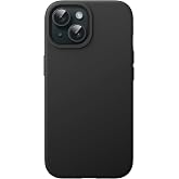 JETech Silicone Case for iPhone 15, Black | Silky Soft Touch, Shockproof Protection, Scratch Resistant, Microfiber Lining