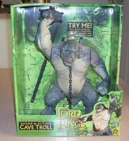 lord of the rings cave troll figure